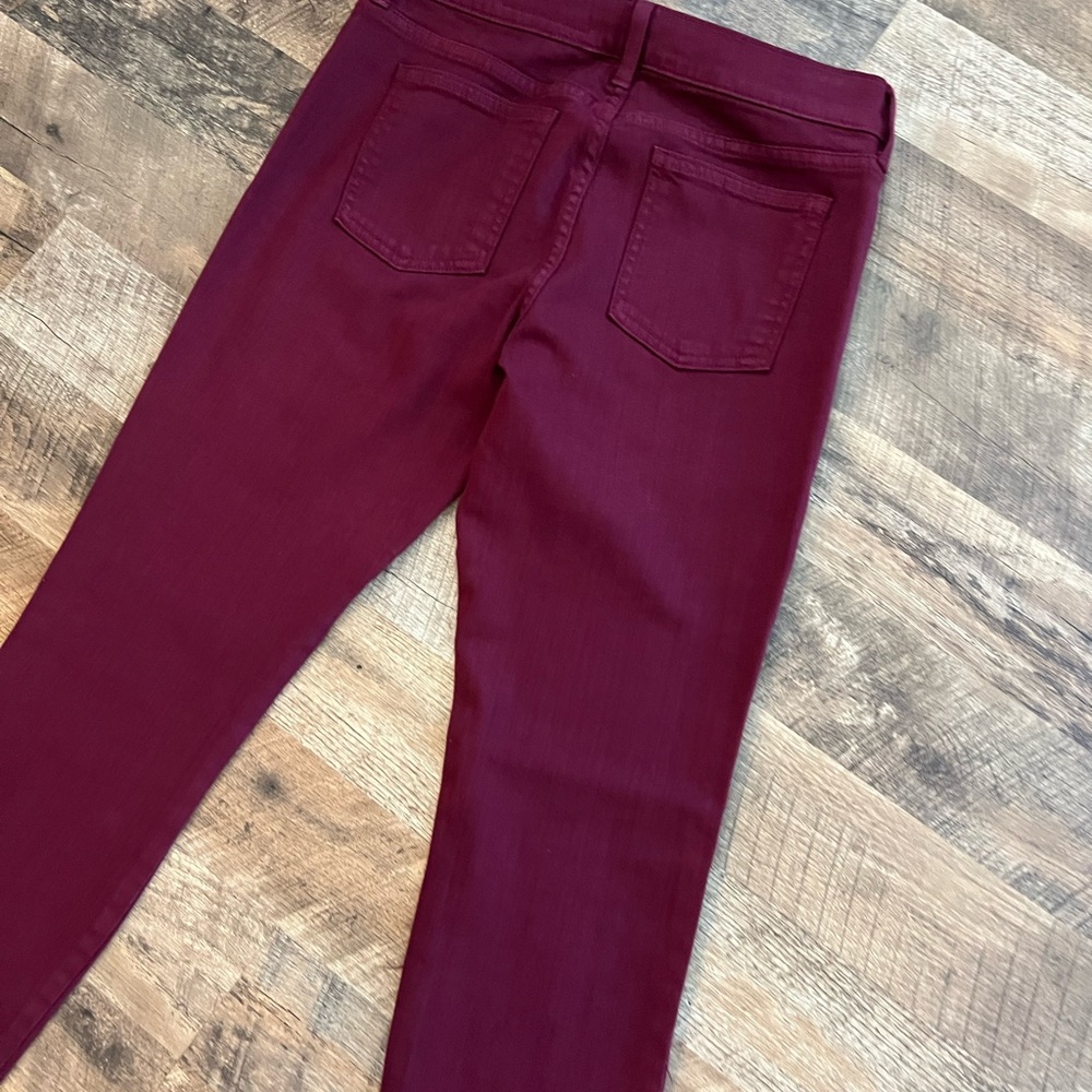 Pistols Skinny Burgundy Jeans - Picture 12 of 13